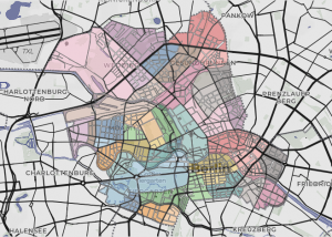 Blöcke und Planungsräume des Bezirks Berlin-Mitte