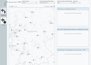 Air transport routes Demo Video